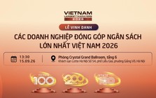 Sắp diễn ra Lễ vinh danh VNTAX 2026 và Tọa đàm “Kiến tạo nguồn lực tăng trưởng quốc gia”