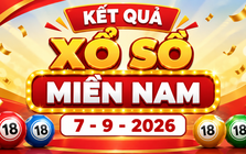 XSMN 7/9 - Kết quả xổ số miền Nam hôm nay 7/9/2026 - XSMN ngày 7 tháng 9