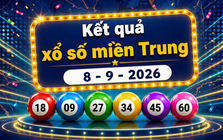 XSMT 8/9 - Kết quả XSMT hôm nay 8/9/2026
