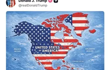 Iceland triệu Đại sứ Mỹ sau khi Tổng thống Trump đăng ảnh bản đồ gây sốc