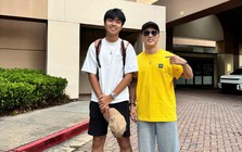Ưng Hoàng Phúc sang Mỹ gặp con riêng của vợ