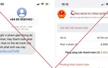 Giả danh cơ quan Công an gửi tin nhắn “phạt nguội” kèm đường link giả mạo