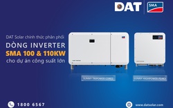 DAT Solar chính thức phân phối dòng inverter SMA 100 & 110kW cho dự án công suất lớn