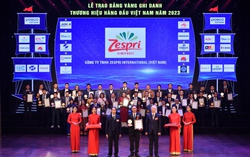 Kiwi Zespri được vinh danh Top 10 thương hiệu nổi tiếng hàng đầu Việt Nam năm 2023