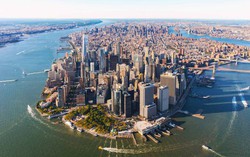 New York City is sinking due to the weight of skyscrapers