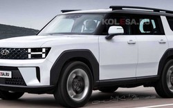 Hyundai Santa Fe 2023 lại khiến dân tình sốt ruột, tiếp tục lộ diện với thiết kế như Land Rover