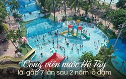 Giá vé chưa đến 200.000 đồng/người, một công viên nước ở Hà Nội lãi gấp 7 lần sau 2 năm lỗ đậm: Là “thánh địa giải nhiệt”, ai cũng mê vì giá hạt dẻ nhưng vui thả ga