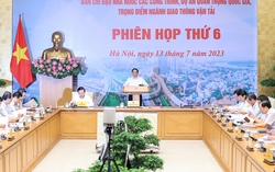 Thủ tướng chủ trì phiên họp Ban Chỉ đạo các công trình, dự án trọng điểm ngành GTVT