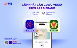 Tiện & Nhanh: App MBBank hỗ trợ người dùng cập nhật căn cước qua tài khoản VneID