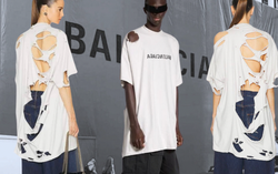 Thương hiệu thời trang đình đám Balenciaga: Bán áo rách bươm với giá 25 triệu!