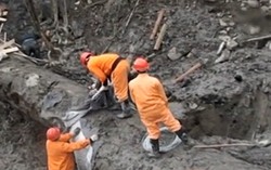 Người đàn ông đào được khúc gỗ đen sì tỏa ra mùi thơm, dài hơn 30m, nặng 60.000 kg: Cảnh sát lập tức phong tỏa hiện trường