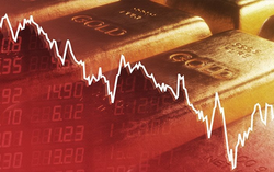 Tối 29/12, giá vàng thế giới bất ngờ quay đầu giảm mạnh hơn 200 USD/ounce