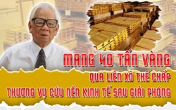 Mang 40 tấn vàng qua Liên Xô thế chấp - thương vụ cứu nền kinh tế sau giải phóng