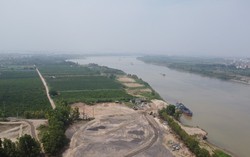 Hà Nội: Bãi trung chuyển cát, than trái phép mở đường vòng để tiếp tục hoạt động chui