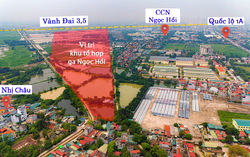 Hà Nội nghiên cứu siêu tổ hợp ga đường sắt quy mô 260ha, nơi hội tụ của tuyến đường sắt tốc độ cao 350km/h và 5 tuyến metro