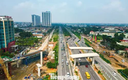 Lộ diện hình dáng đại nút giao kết nối Vành đai 3,5 với trục đại lộ lớn nhất Thủ đô