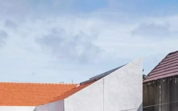 Mái ngói truyền thống trong khối kiến trúc hiện đại