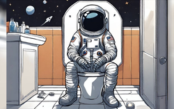 Các phi hành gia đi vệ sinh như thế nào? Chuyện nhỏ nhưng là bài toán lớn của khoa học