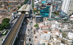 Khu dân cư cạnh ga metro thành công trường mở đường Vành đai 2,5 Hà Nội
