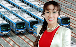 Nhà thầu Trung Quốc sẽ tham gia một khâu quan trọng tại tuyến metro dài hơn 47km, vốn 5,9 tỷ USD do tập đoàn của Tỷ phú Nguyễn Thị Phương Thảo đầu tư