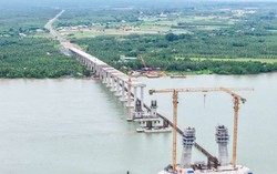 Bộ trưởng Trần Hồng Minh thúc tiến độ cầu Đại Ngãi, hoàn thiện trục giao thông chiến lược miền Tây