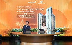Livestream Sunshine River Park hút hơn 20.000 lượt xem: khách “chốt deal” toàn bộ giỏ hàng, nhận ưu đãi lên tới 400 triệu/căn