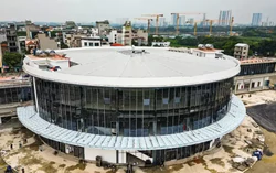 Bến xe khách thứ 7 của Hà Nội thành hình sau hơn một năm thi công