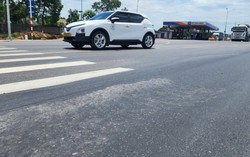 Cận cảnh dự án đường gần 1,4km hơn 100 tỷ chưa bàn giao đã lún ở Huế