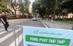 Mục sở thị điểm trung chuyển, bãi đỗ vùng phát thải thấp Hà Nội