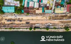 Toàn cảnh đoạn đường khớp nối quan trọng giữa thủ đô sắp thông xe sau hơn 10 năm dang dở