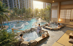 Giải mã hấp lực từ đặc quyền khoáng nóng cùng mô hình Compound Resort tại Alumi Premium (Alluvia City)