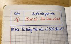 Từ tiếng Việt nào có tận 500 chữ A? - Đáp án chỉ vỏn vẹn 2 chữ cái!