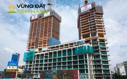 Tòa nhà 4 mặt tiền nằm ngay chợ Bến Thành đình trệ hơn 10 năm lột xác ngoạn mục: 9 tháng xây 20 tầng, đã bắt đầu lắp kính