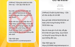 Công an thông báo đến tất cả những ai nhận được tin nhắn có nội dung  sau