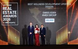AMDI Group thắng lớn với Swiss Eden tại Dot Property Vietnam Awards 2026