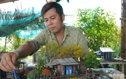 Bỏ phố về quê làm mô hình nhà miền Tây, thu gần nửa tỉ mỗi năm