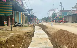 Phát hiện nhà thầu dùng vật liệu lót sai thiết kế tại dự án gần 800 tỷ đồng