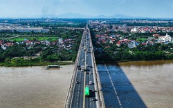 Cầu Thăng Long hạn chế xe tải, xe khách từ ngày 15-9