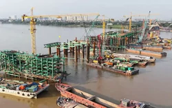 Hà Nội hoàn thành giải phóng mặt bằng 7 cầu vượt sông Hồng
