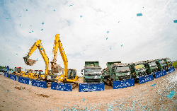 Tân Á Đại Thành đổ bộ đầu tư vào Hưng Yên, khu công nghiệp công nghệ cao gần 200ha chính thức được khởi công