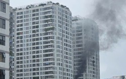 Lực lượng chữa cháy tại chỗ dập tắt ngay đám cháy tại chung cư 90 Nguyễn Tuân