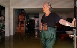 Hà Nội: 5 ngày người dân Tứ Liên sống chật vật trong cảnh ngập lụt