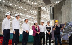 Nguyên lãnh đạo Đảng và Nhà nước đến thăm các dự án APEC đang thi công ‘thần tốc’ tại Phú Quốc