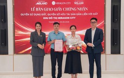 Heragon City bàn giao giấy chứng nhận Quyền sử dụng đất cho những khách hàng đầu tiên
