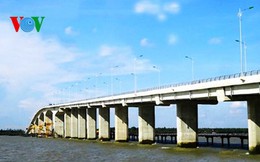 Sẵn sàng thông xe cầu Cổ Chiên nối tỉnh Bến Tre - Trà Vinh