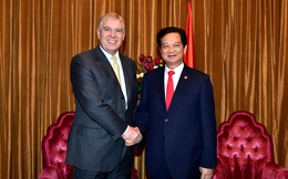 Thủ tướng Nguyễn Tấn Dũng tiếp Hoàng tử Andrew