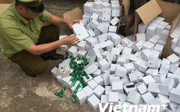 Gần 6.000 thỏi son môi giả nhập lậu bị tịch thu tại Quảng Ninh