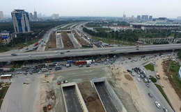 Hà Nội: 2 hầm chui lớn nhất sắp thông xe