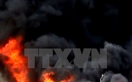 Thanh Hóa: Cháy lớn trong Khu công nghiệp Tây Bắc Ga