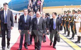 Thủ tướng Nguyễn Xuân Phúc bắt đầu thăm chính thức Trung Quốc